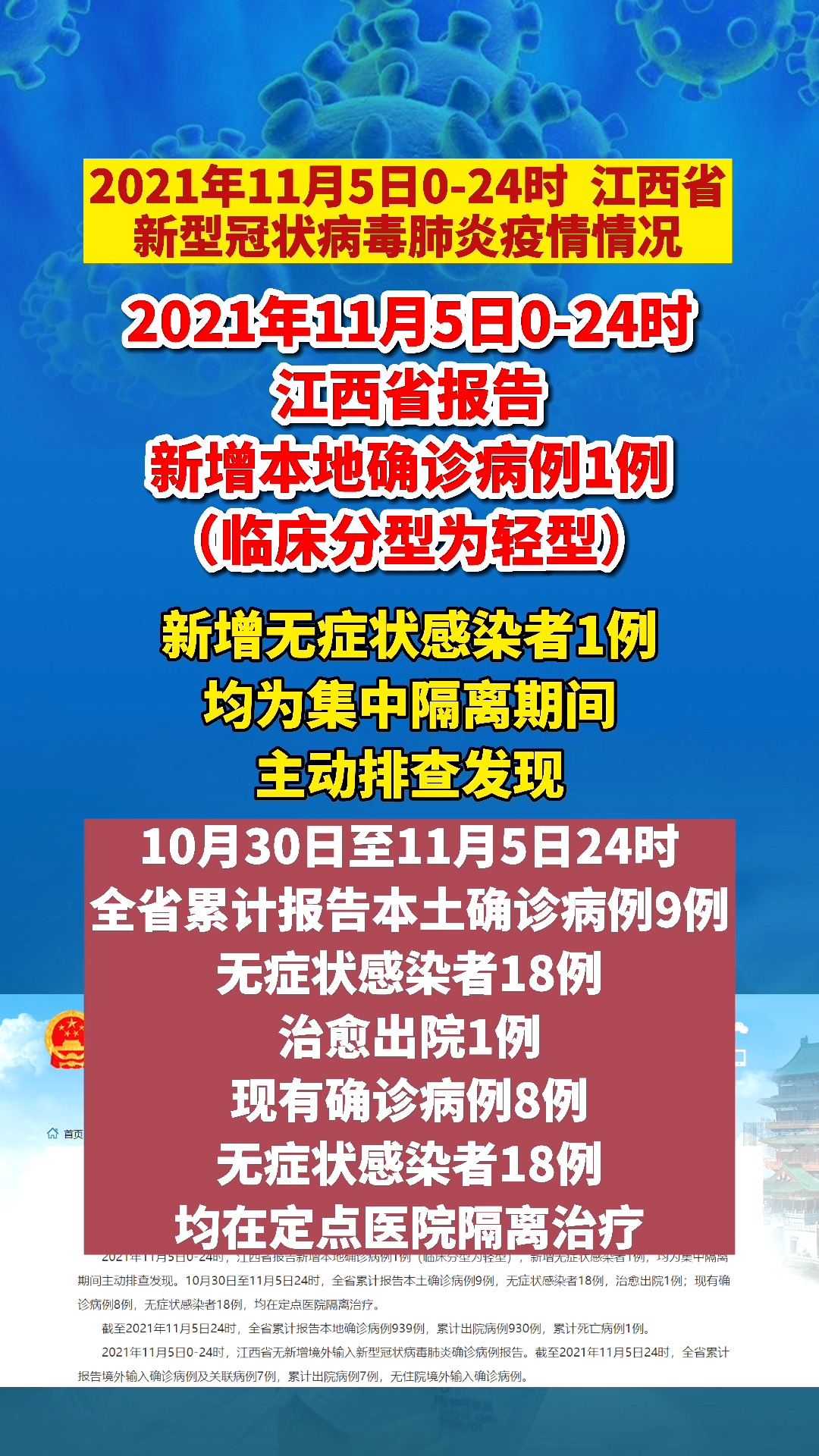 江西疫情最新信息概览