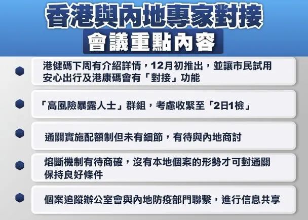 香港最新过关规定详解